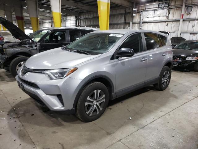 2T3BFREV1JW753646 - 2018 TOYOTA RAV4 LE GRAY photo 1