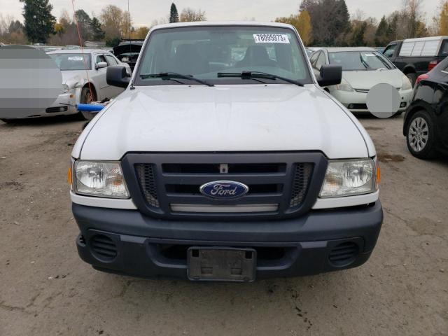 1FTYR10D29PA55099 - 2009 FORD RANGER WHITE photo 5