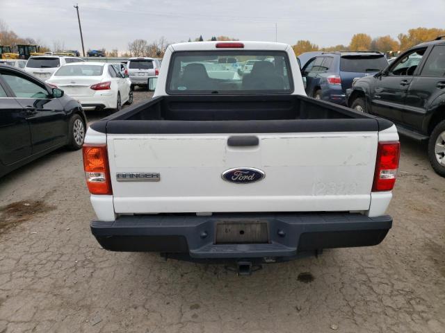 1FTYR10D29PA55099 - 2009 FORD RANGER WHITE photo 6