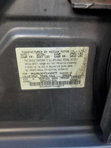 3N1AB61E47L610379 - 2007 NISSAN SENTRA 2.0 GRAY photo 13