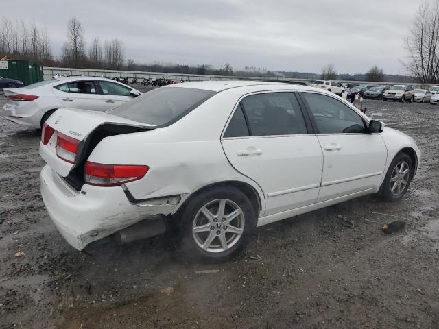 1HGCM66823A066616 - 2003 HONDA ACCORD EX WHITE photo 3