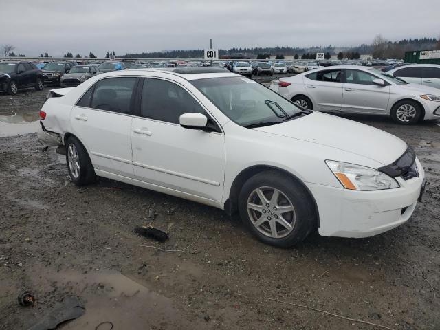 1HGCM66823A066616 - 2003 HONDA ACCORD EX WHITE photo 4