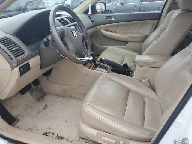 1HGCM66823A066616 - 2003 HONDA ACCORD EX WHITE photo 7