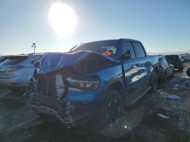 1C6SRFLT1MN526919 - 2021 RAM 1500 REBEL BLUE photo 2