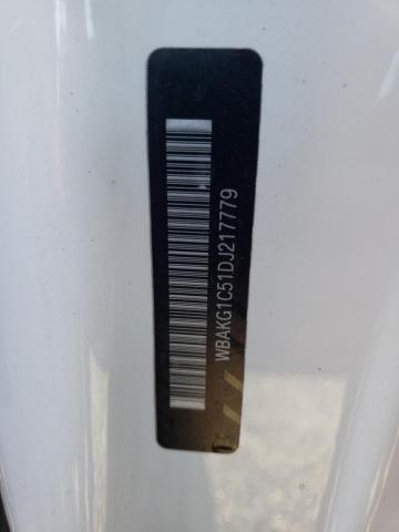 WBAKG1C51DJ217779 - 2013 BMW 335 I SULEV WHITE photo 12