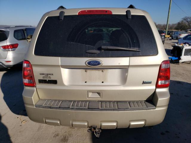 1FMCU0DG8CKA71685 - 2012 FORD ESCAPE XLT BEIGE photo 6