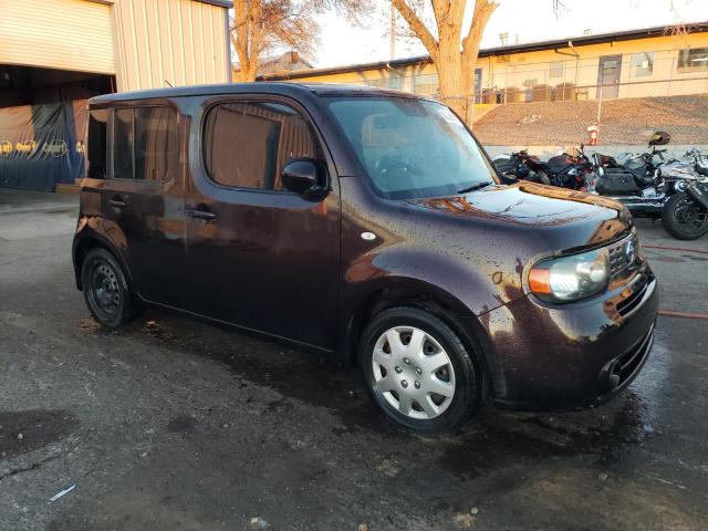 JN8AZ2KR6AT161491 - 2010 NISSAN CUBE BASE BURGUNDY photo 4