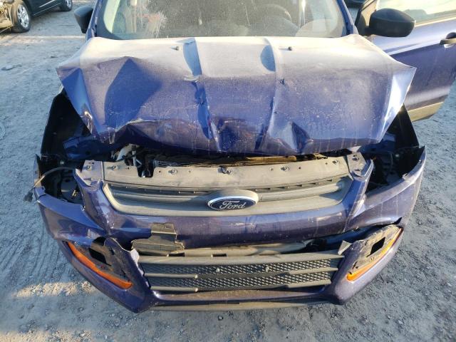 1FMCU0F79DUC01766 - 2013 FORD ESCAPE S BLUE photo 12