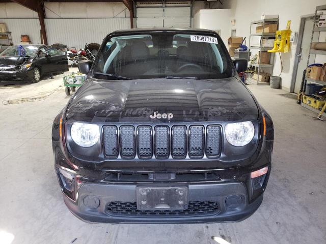 ZACNJBABXLPM08922 - 2020 JEEP RENEGADE SPORT BLACK photo 5