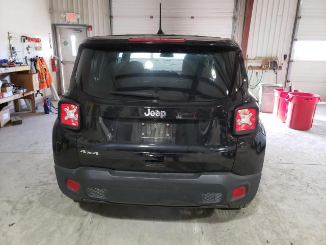 ZACNJBABXLPM08922 - 2020 JEEP RENEGADE SPORT BLACK photo 6