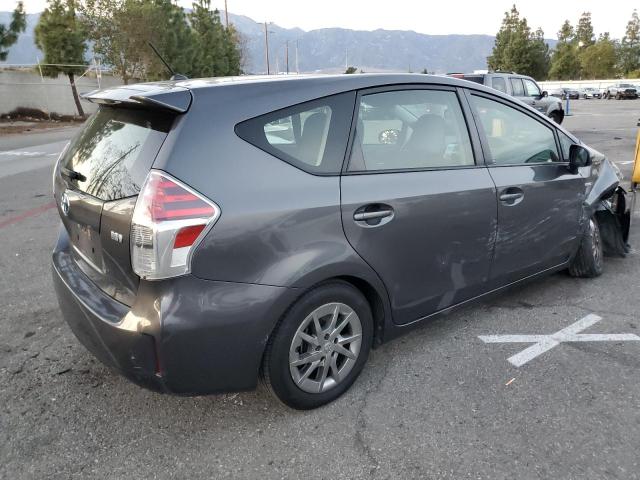 JTDZN3EU0GJ054604 - 2016 TOYOTA PRIUS V CHARCOAL photo 3