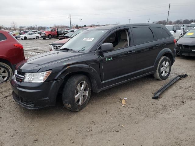 3C4PDCAB7DT509337 - 2013 DODGE JOURNEY SE BLACK photo 1