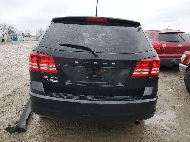 3C4PDCAB7DT509337 - 2013 DODGE JOURNEY SE BLACK photo 6