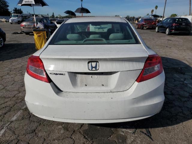 2HGFG3B57CH550460 - 2012 HONDA CIVIC LX WHITE photo 6