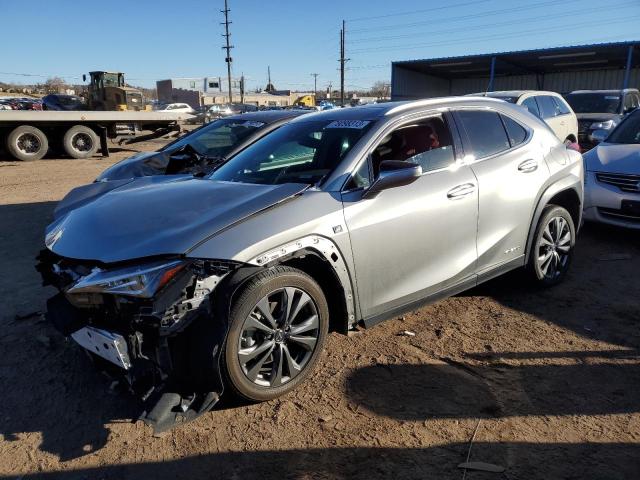 JTHU9JBH9K2010211 - 2019 LEXUS UX 250H SILVER photo 1