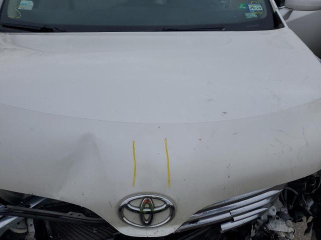 4T3BK3BB7AU027499 - 2010 TOYOTA VENZA WHITE photo 12