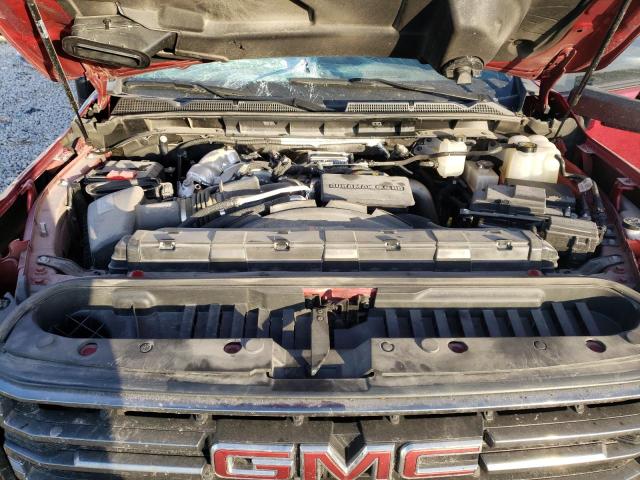 1GT49PEY3NF113198 - 2022 GMC SIERRA K2500 AT4 RED photo 11