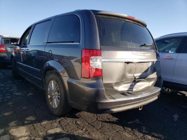 2C4RC1CG6GR239775 - 2016 CHRYSLER TOWN & COU TOURING L GRAY photo 2