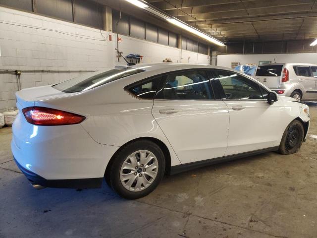 3FA6P0G79DR339084 - 2013 FORD FUSION S WHITE photo 3