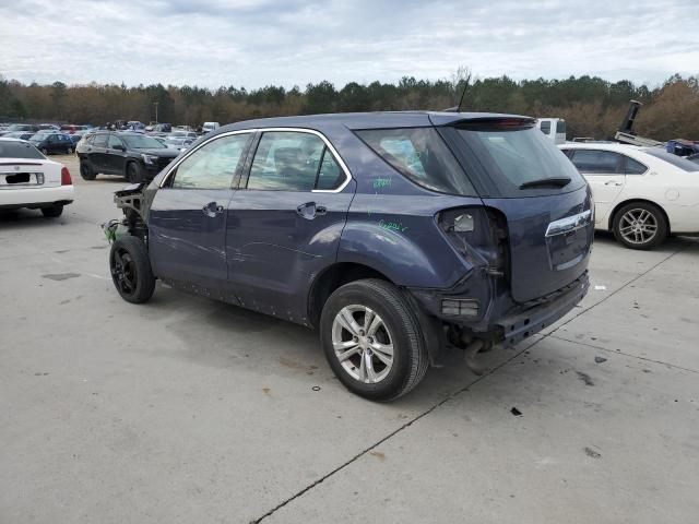 2GNALAEK4E6134706 - 2014 CHEVROLET EQUINOX LS BLUE photo 2