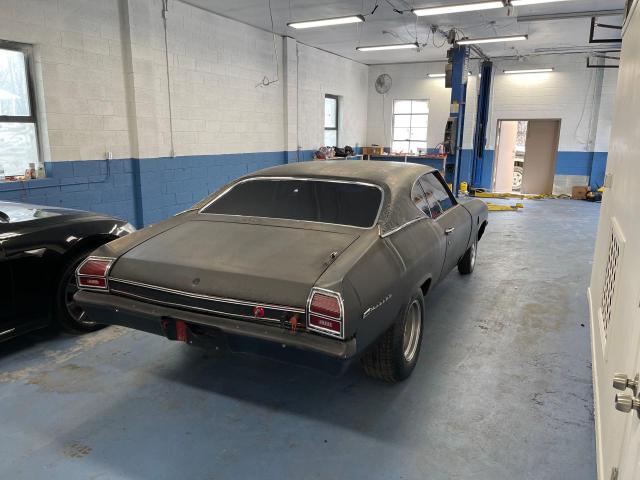 136379A351500 - 1969 CHEVROLET CHEVELL BLACK photo 4