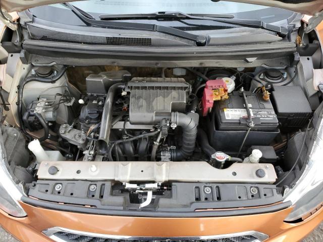 ML32A5HJ3KH004471 - 2019 MITSUBISHI MIRAGE LE ORANGE photo 11