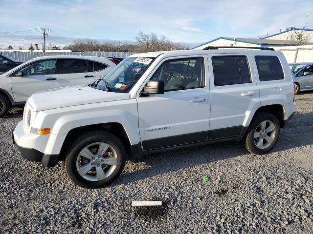 1C4NJRFBXHD177241 - 2017 JEEP PATRIOT LATITUDE WHITE photo 1