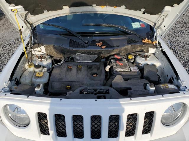 1C4NJRFBXHD177241 - 2017 JEEP PATRIOT LATITUDE WHITE photo 12