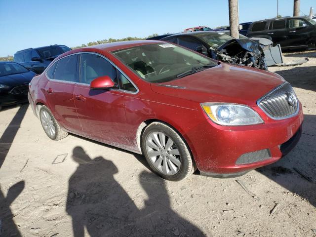 1G4PP5SK1F4219424 - 2015 BUICK VERANO RED photo 4