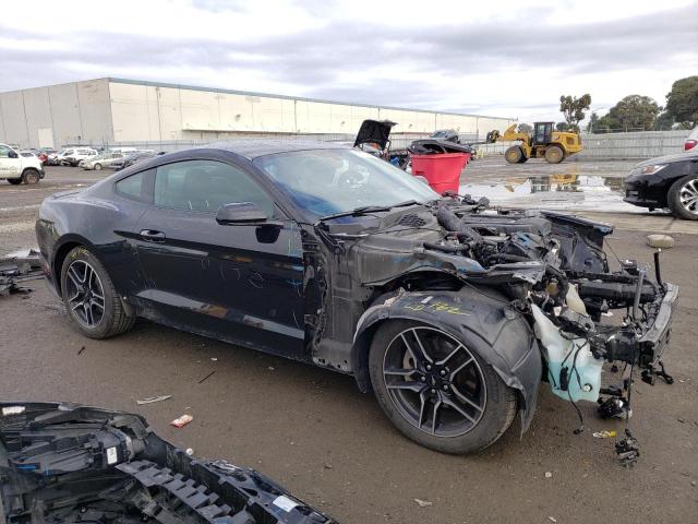 1FA6P8TH4J5141847 - 2018 FORD MUSTANG BLACK photo 4