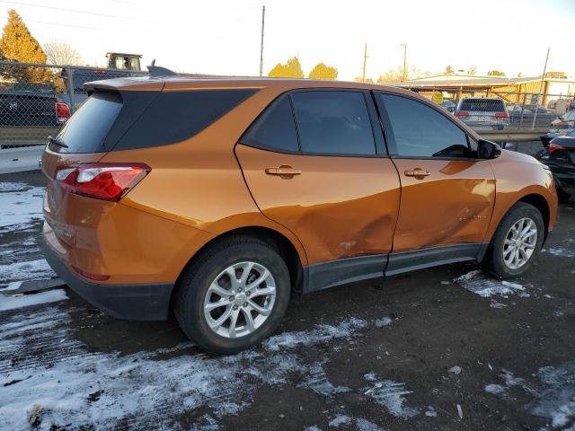 2GNAXSEV6K6202729 - 2019 CHEVROLET EQUINOX LS ORANGE photo 3