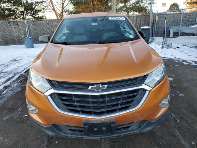 2GNAXSEV6K6202729 - 2019 CHEVROLET EQUINOX LS ORANGE photo 5