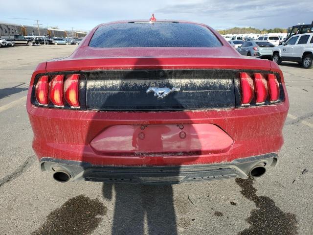 1FA6P8TH2M5157601 - 2021 FORD MUSTANG RED photo 6