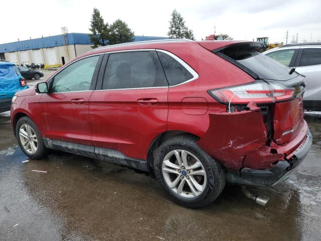 2FMPK3J99KBB21081 - 2019 FORD EDGE SEL RED photo 2