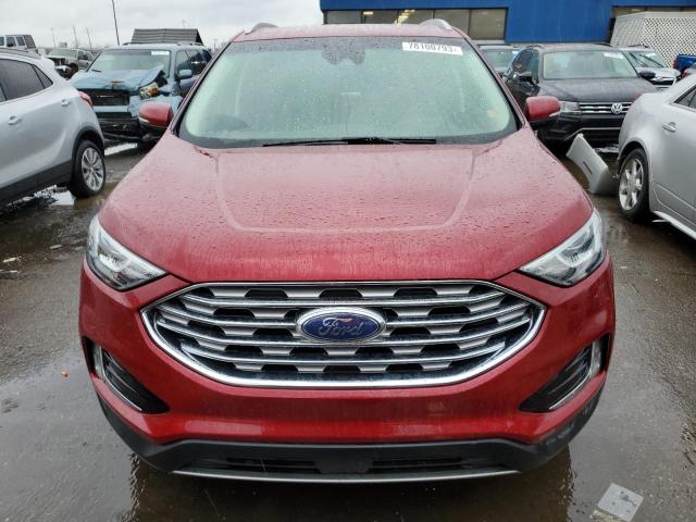 2FMPK3J99KBB21081 - 2019 FORD EDGE SEL RED photo 5