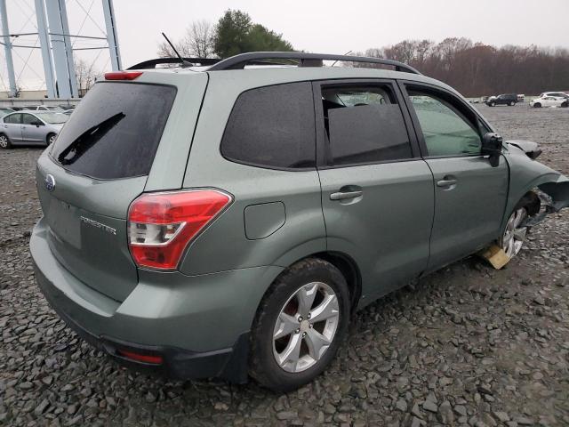 JF2SJADC6FH463644 - 2015 SUBARU FORESTER 2.5I PREMIUM GREEN photo 3