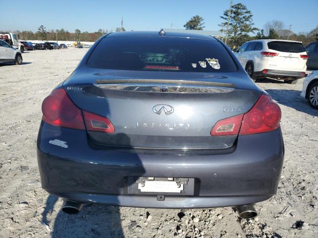 JN1CV6AR4DM757077 - 2013 INFINITI G37 BLUE photo 6