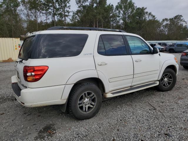 5TDBT48A84S210398 - 2004 TOYOTA SEQUOIA LIMITED WHITE photo 3