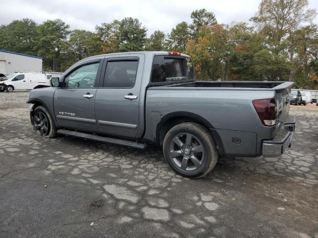 1N6BA0ED8FN503639 - 2015 NISSAN TITAN S CHARCOAL photo 2