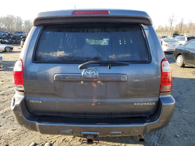 JTEBU14R870106567 - 2007 TOYOTA 4RUNNER SR5 GRAY photo 6