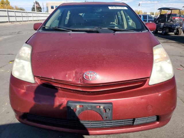 JTDKB22U040114200 - 2004 TOYOTA PRIUS BURGUNDY photo 5