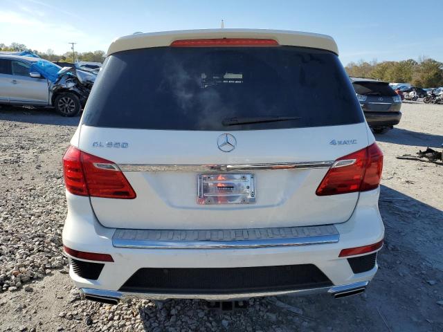 4JGDF7DE8FA458530 - 2015 MERCEDES-BENZ GL 550 4MATIC WHITE photo 6