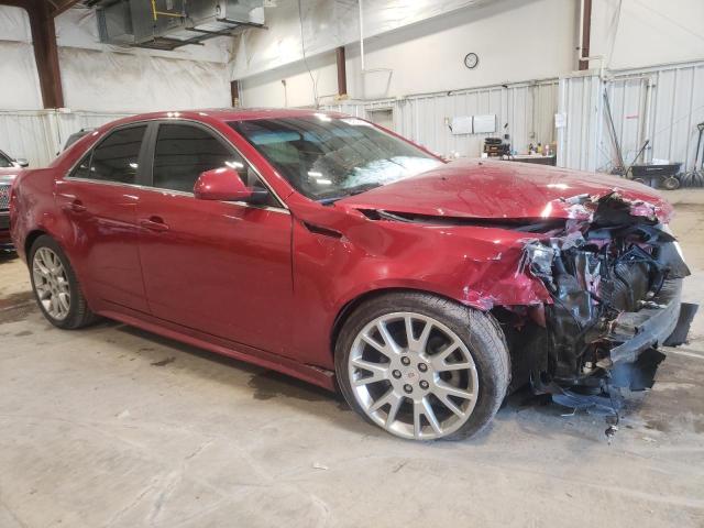 1G6DS5ED2B0133157 - 2011 CADILLAC CTS PREMIUM COLLECTION MAROON photo 4