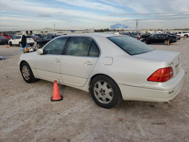 JTHBN30F430123139 - 2003 LEXUS LS 430 WHITE photo 2