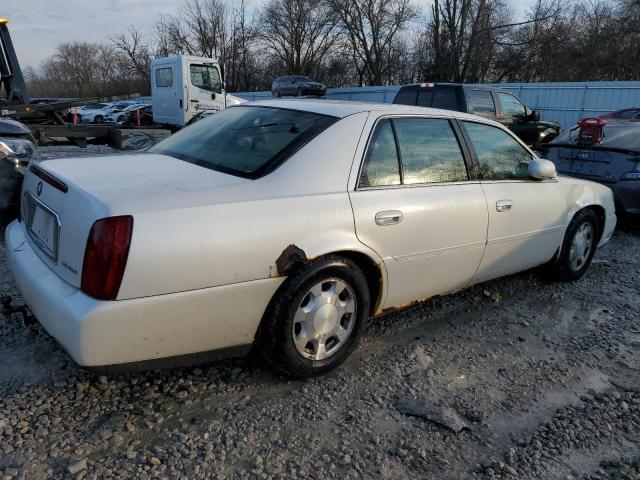 1G6KD54Y01U204305 - 2001 CADILLAC DEVILLE WHITE photo 3