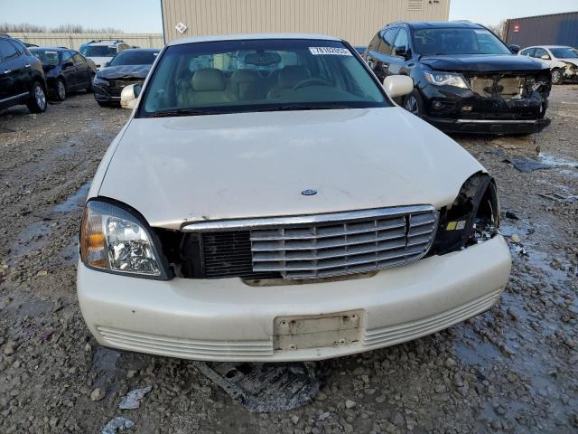 1G6KD54Y01U204305 - 2001 CADILLAC DEVILLE WHITE photo 5