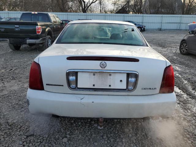 1G6KD54Y01U204305 - 2001 CADILLAC DEVILLE WHITE photo 6