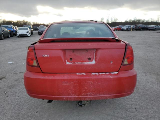 1G8AV14F54Z100486 - 2004 SATURN ION LEVEL 3 RED photo 6