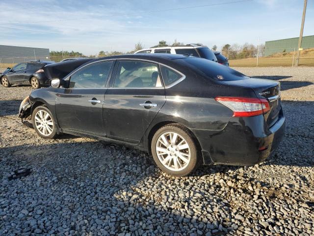 3N1AB7APXEY325502 - 2014 NISSAN SENTRA S BLACK photo 2