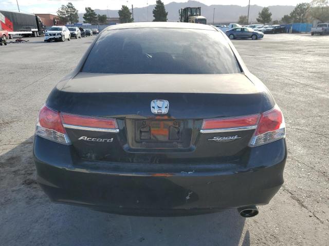 1HGCP2F76BA001578 - 2011 HONDA ACCORD EX BLACK photo 6